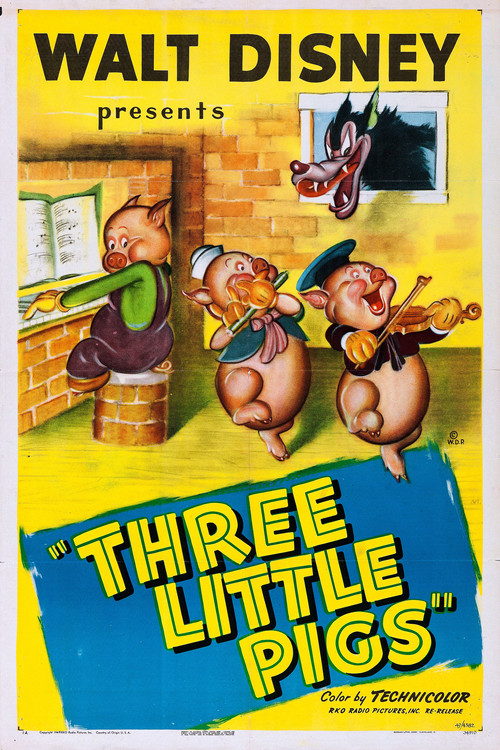 Three Little Pigs (1933) poster