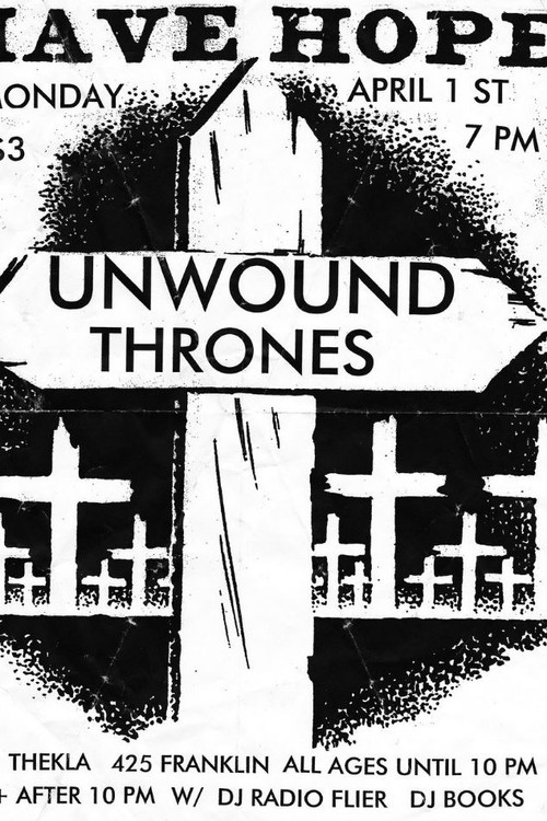 Unwound: Last Show in Thekla, Olympia, Washington 2002 (2002) poster