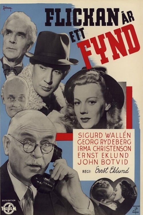 Flickan är ett fynd (1943) poster
