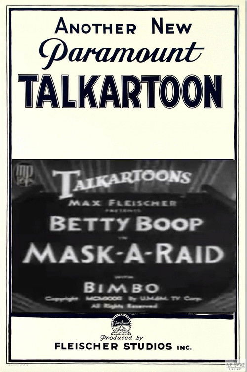 Mask-A-Raid (1931) poster