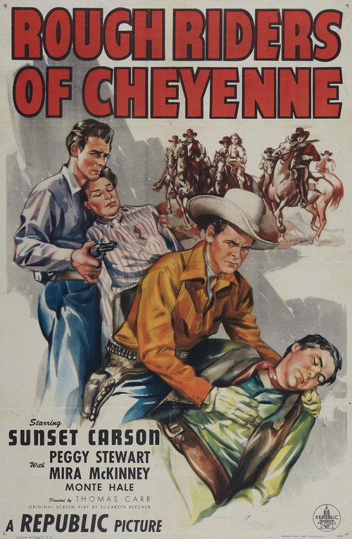 Rough Riders of Cheyenne (1945) poster