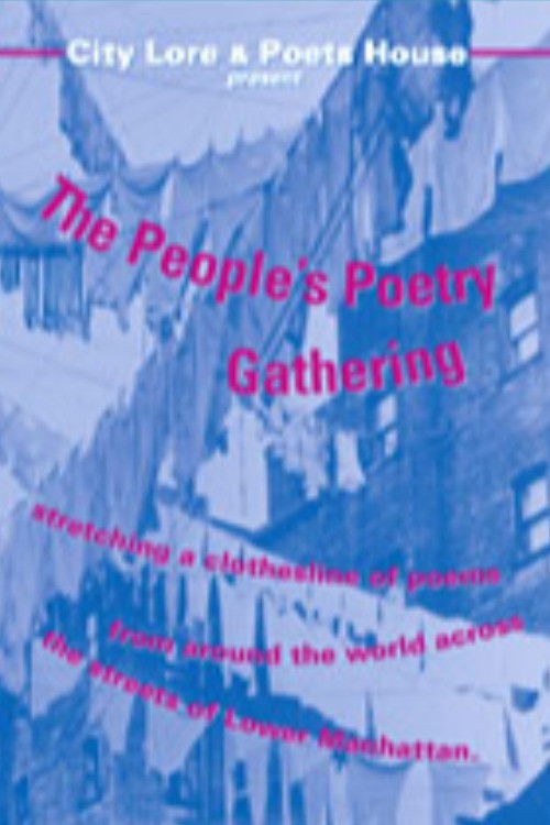 The People’s Poetry Gathering (1999) poster
