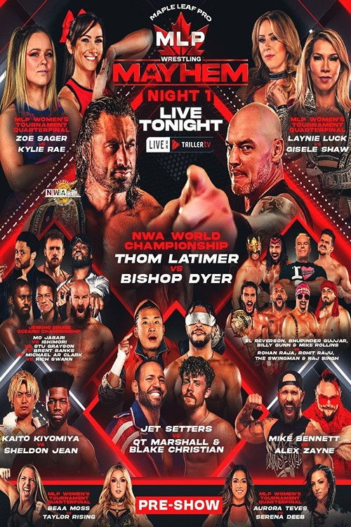 Maple Leaf Pro Wrestling - Mayhem Night 1 (2025) poster