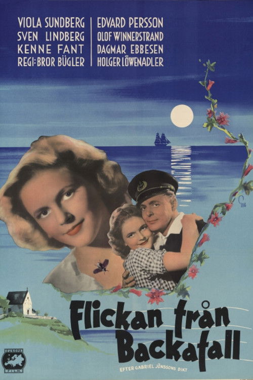 Flickan från Backafall (1953) poster