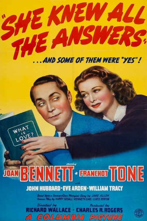 She Knew All the Answers (1941) poster