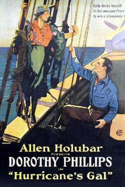 Hurricane's Gal (1922) poster