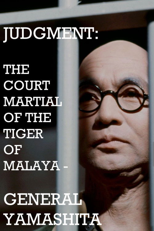 Judgment: The Court Martial of the Tiger of Malaya — General Yamashita (1974) poster