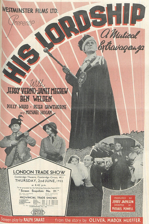 His Lordship (1932) poster