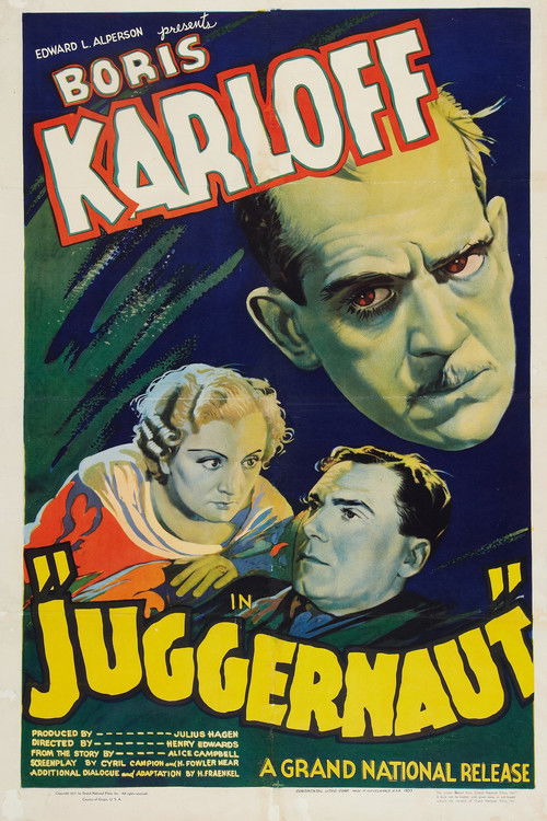 Juggernaut (1936) poster