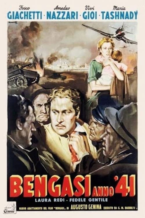 Bengasi (1942) poster