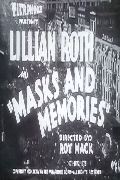 Masks and Memories (1934) poster