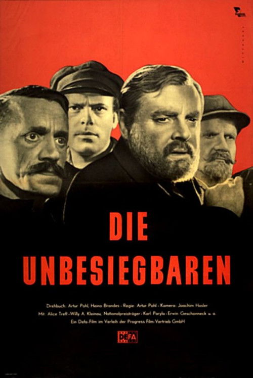Die Unbesiegbaren (1953) poster