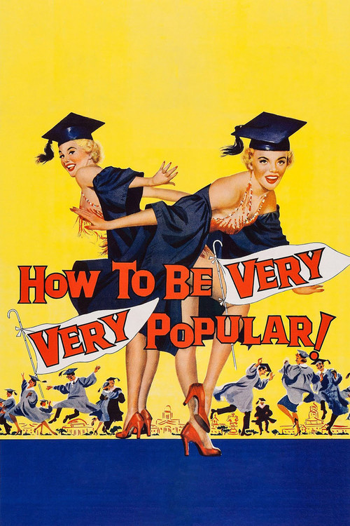 How to Be Very, Very Popular (1955) poster