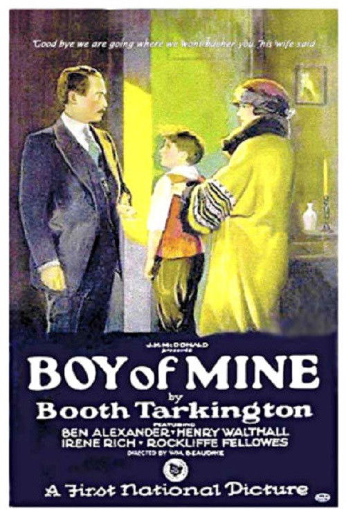 Boy of Mine (1923) poster