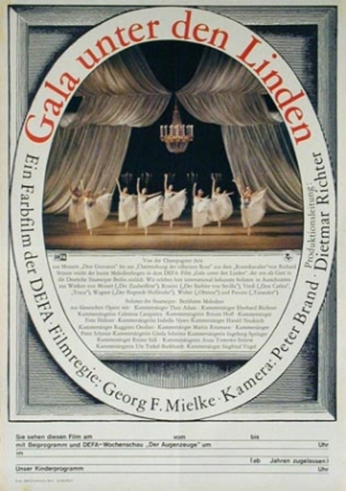 Gala unter den Linden (1977) poster