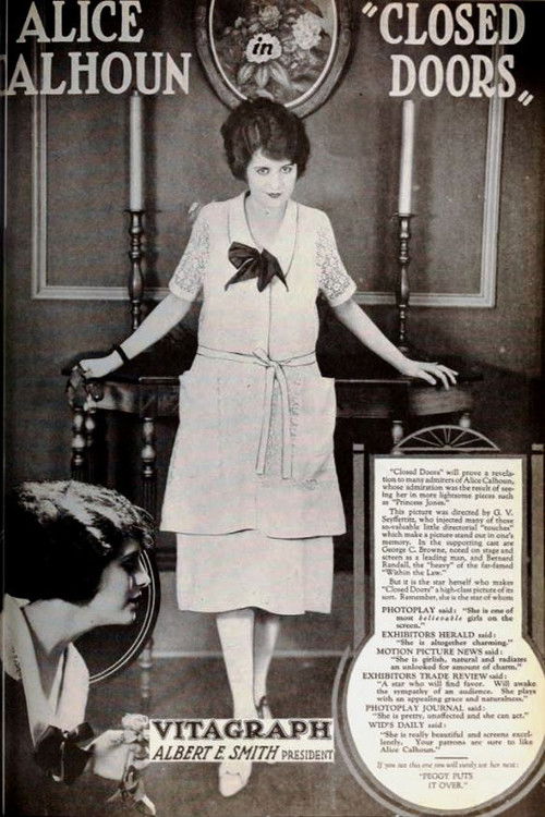 Closed Doors (1921) poster