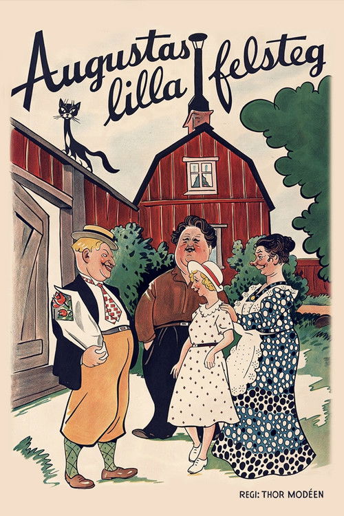 Augustas lilla felsteg (1933) poster