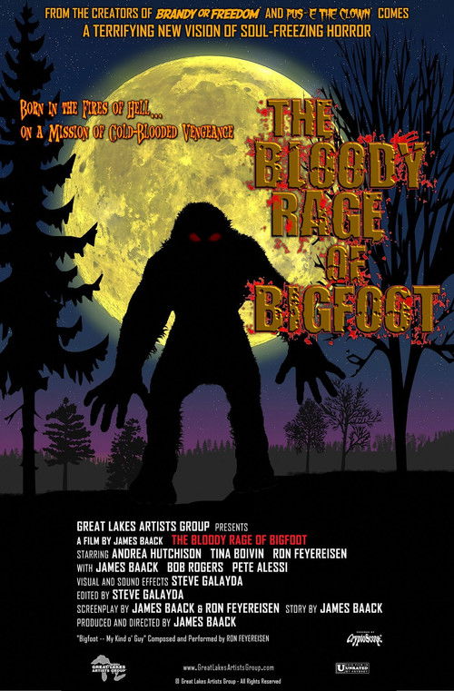 Bloody Rage of Bigfoot (2010) poster