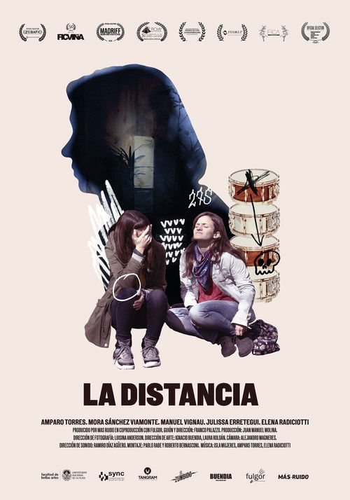 La distancia (2019) poster