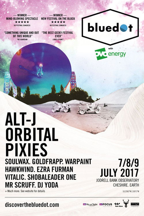 Alt-J - Live at bluedot (2017) poster