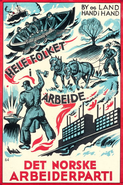 By og land hand i hand (1937) poster