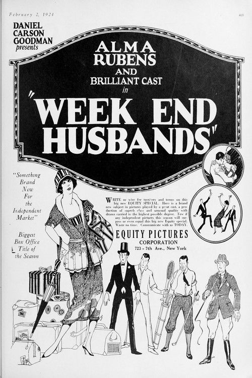 Week End Husbands (1924) poster
