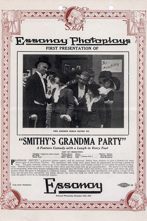 Smithy's Grandma Party (1913) poster