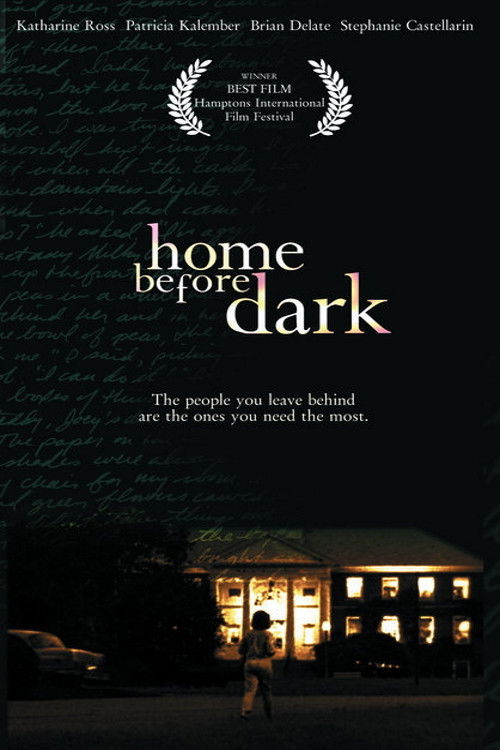 Home Before Dark (1997) poster