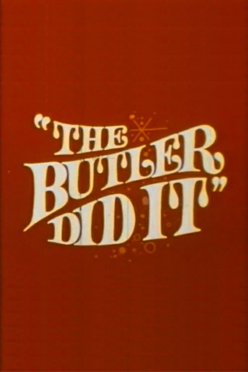 The Butler Did It (1969) poster