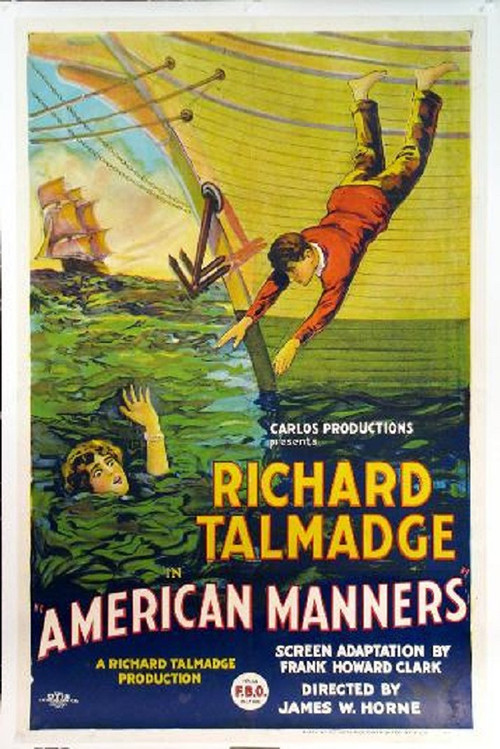 American Manners (1924) poster