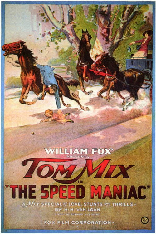 The Speed Maniac (1919) poster