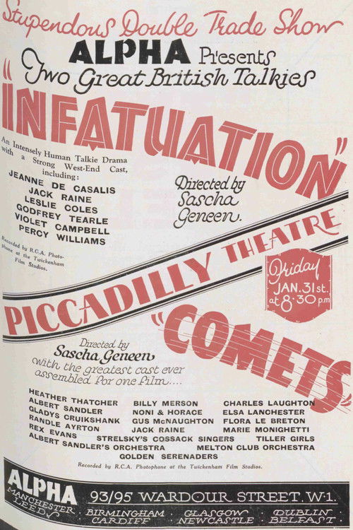 Comets (1930) poster