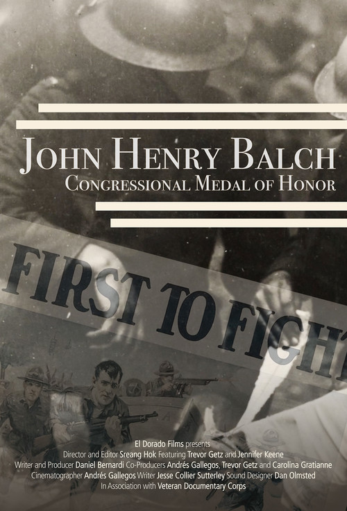 John Henry Balch:  Congressional Medal of Honor (2018) poster