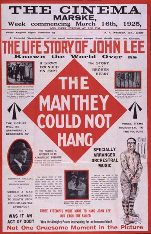 The Life Story of John Lee, or The Man They Could Not Hang (1921) poster