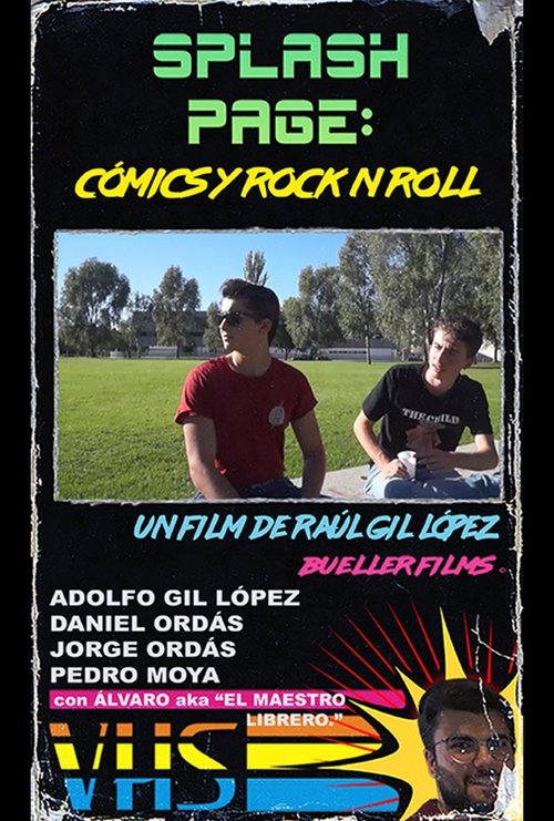 01 - SPLASH PAGE: Cómics y Rock n roll. (VHSRip) (2020) poster