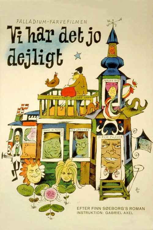 Vi har det jo dejligt (1963) poster