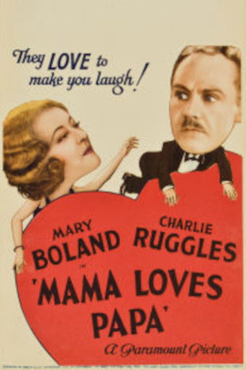 Mama Loves Papa (1933) poster
