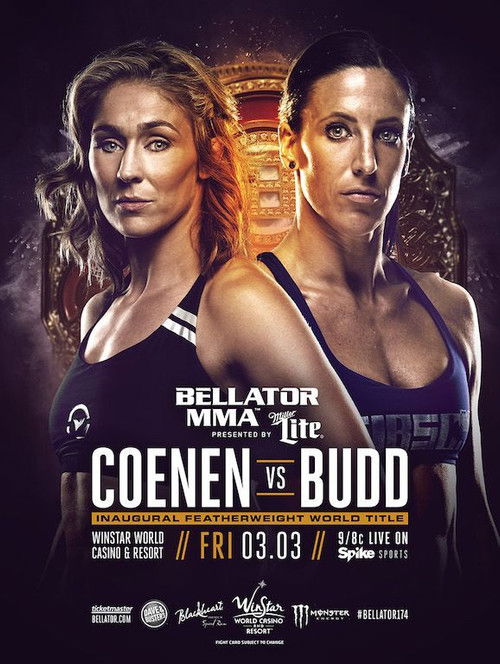 Bellator 174: Coenen vs. Budd (2017) poster