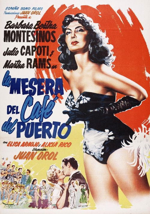 La mesera del café del puerto (1957) poster