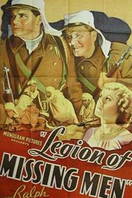 The Legion of Missing Men (1937) poster
