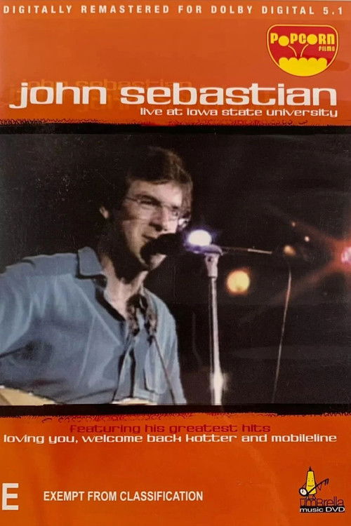 John Sebastian - Live at Iowa State University (2008) poster