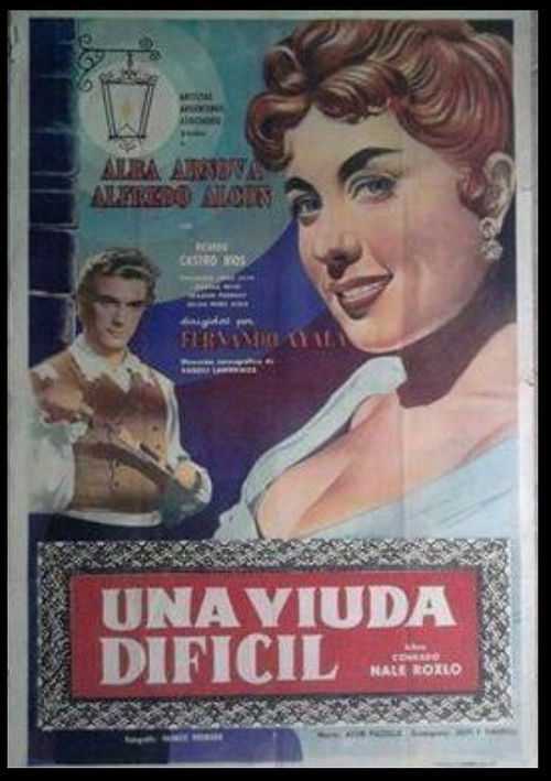 A Difficult Widow (1957) poster