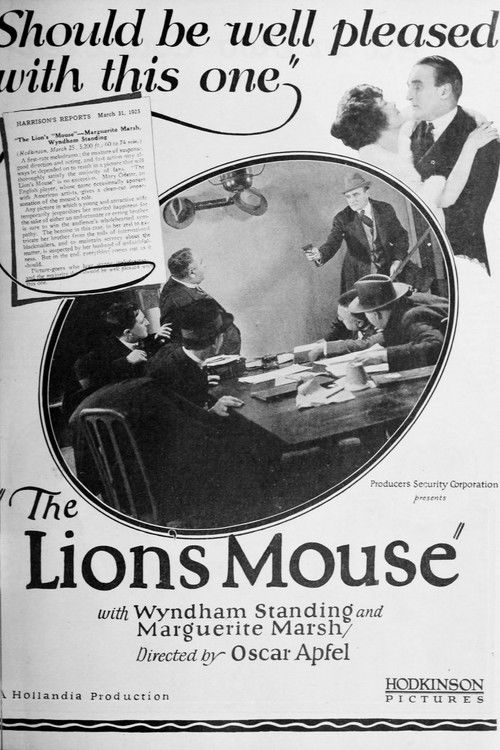 The Lion's Mouse (1923) poster