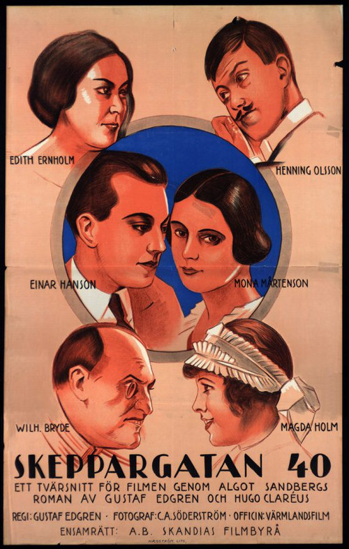 Skeppargatan 40 (1925) poster