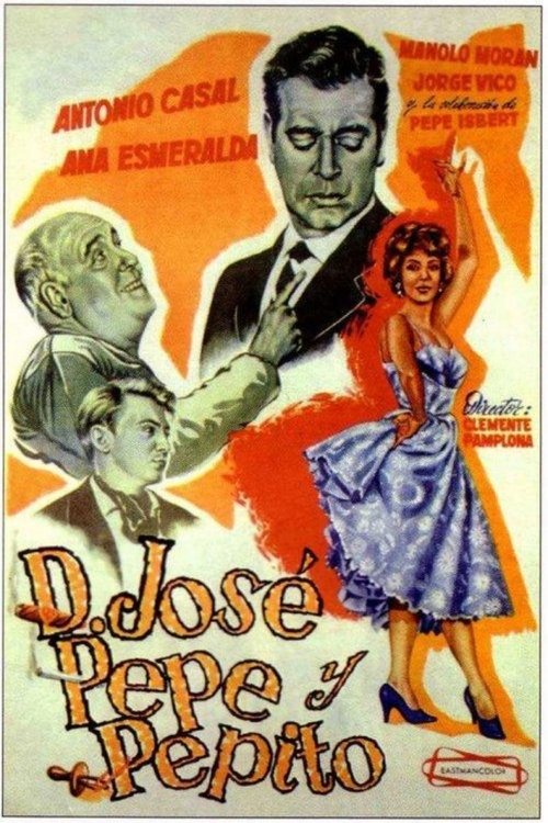 Don José, Pepe y Pepito (1961) poster