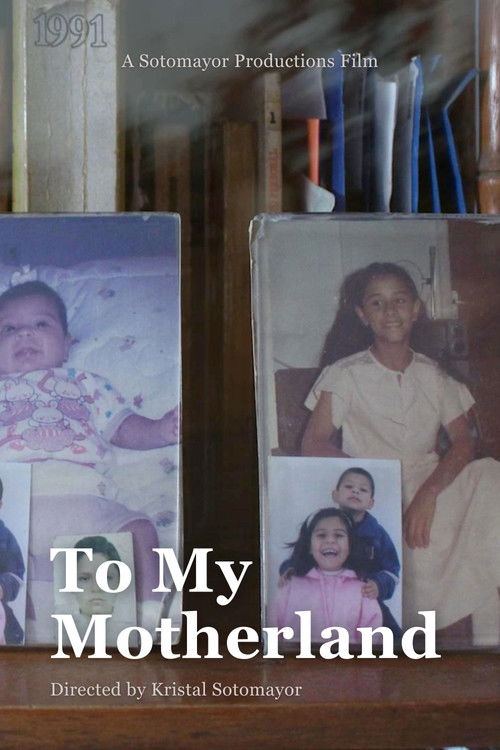 To My Motherland poster