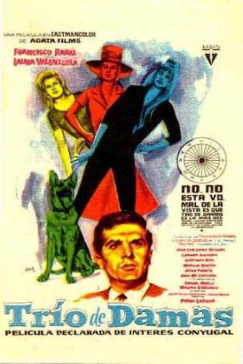 Trío de damas (1960) poster