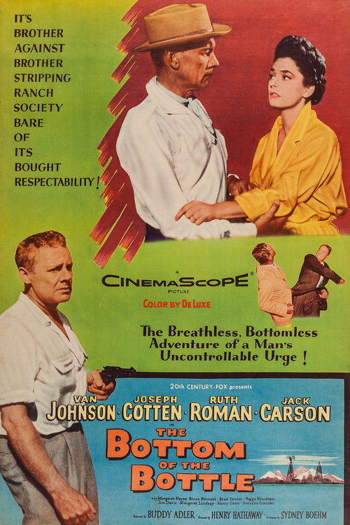 The Bottom of the Bottle (1956) poster