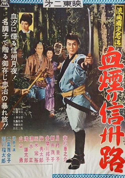 浪曲国定忠治　血煙り信州路 (1960) poster