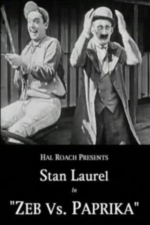 Zeb vs. Paprika (1924) poster